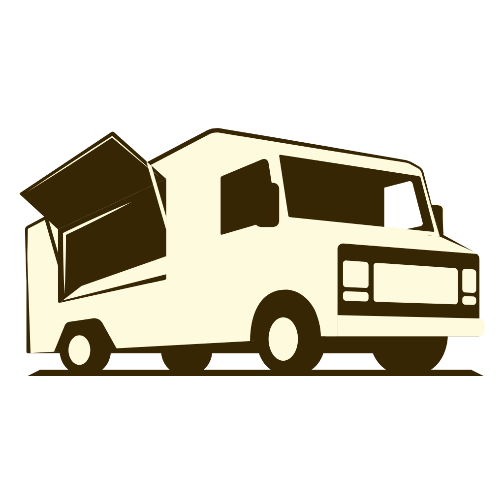 Food truck icon for local food vendors and late-night eats at America Night at Hobe Sound Farms.