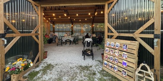 Event pavilion at Hobe Sound Farms in Florida
